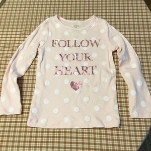 Carter’s Little Girls Long Sleeve Top